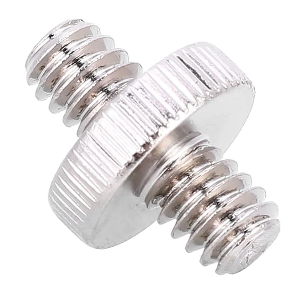 1 pc 1/4\" Male to 1/4\" Male Threaded Screw Conversion Adapter for Camera Tripod Ball Head DSLR