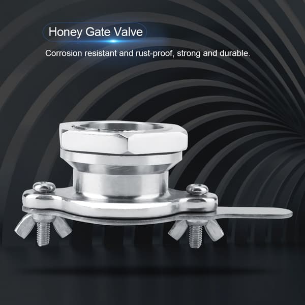 Stainless Steel Gate Valve Beekeeping Tool Extractor Bottling Equipment Honey Tap