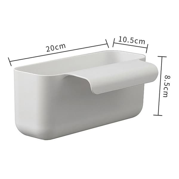 Drain Basket Sink Strainer Drain Fruit Vegetable Strainers Waste Storage Basket Kitchen Waste Storage Basket 2 Pcs Set
