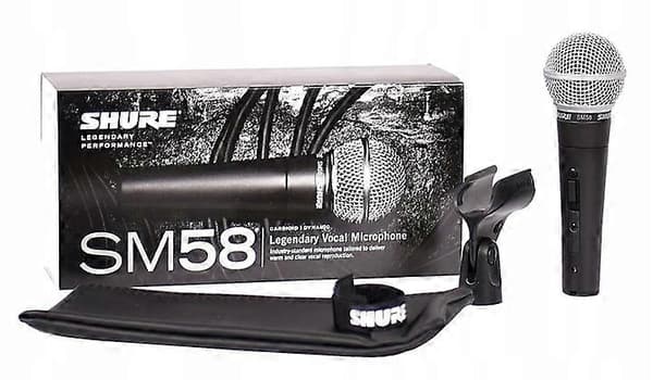 Shure SM58-SK Dynamisk Mikrofon