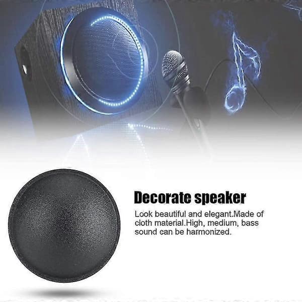 Högtalare dammskydd subwoofer högtalare tyg dome kon skydd 55mm 10st