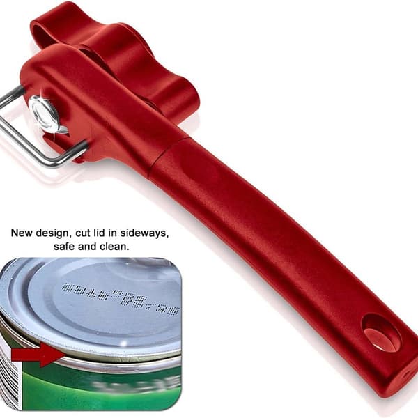 Sikker dåseåbner, ergonomisk KLB i rustfrit stål