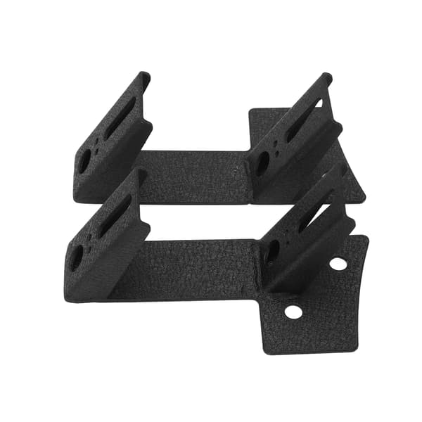 A-pillar Windshield LED Work Light Mounting Brackets Carbon Steel Replacement for Jeep Wrangler JK 2DR/4DR 2007-2017