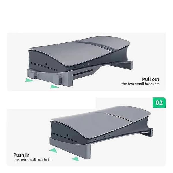Horizontal Base for PS5Pro Replacement Holder 30th Anniversary Host Storage Stand Cooling Base for PS5