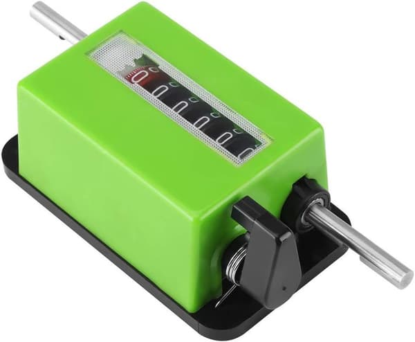 Counter - 1-piece mechanical length counter roller