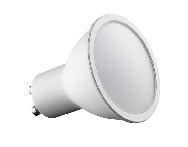 GU10 5W 220V 400 Lumen LED-lampe 6000k (X6, Kald hvit)
