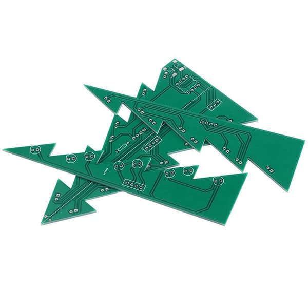 DIY Juletre LED-pyntesett Elektronisk trykt KLB