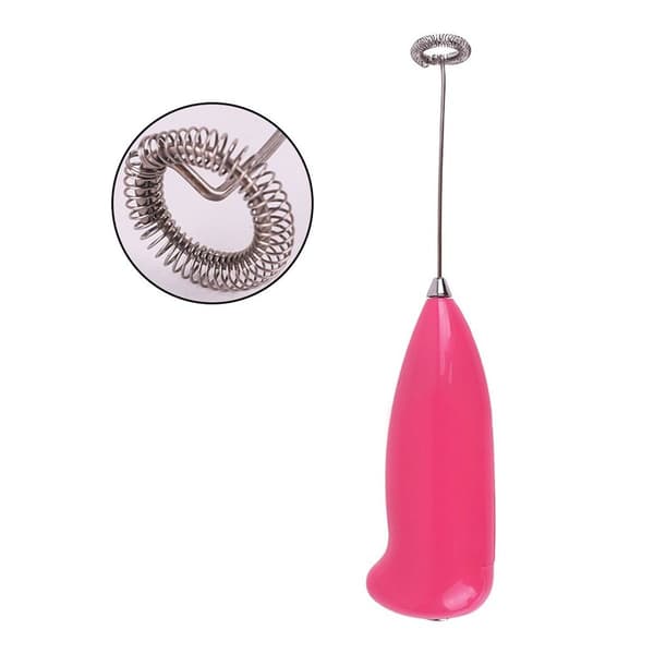Elektrisk mælkeskummer, pink KLB
