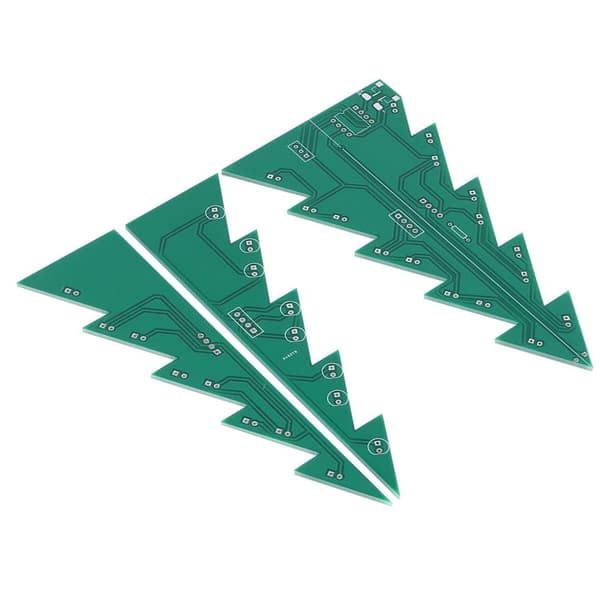 DIY Juletre LED-pyntesett Elektronisk trykt KLB