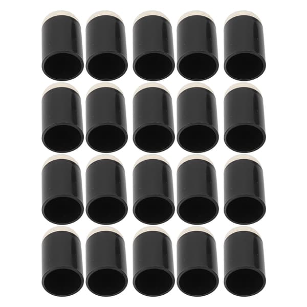 20 stk. Mini Finger Svamp Dauber DIY Håndværk Blød Tegning Maleri Svamp Dauber Sæt til Mørke Rande