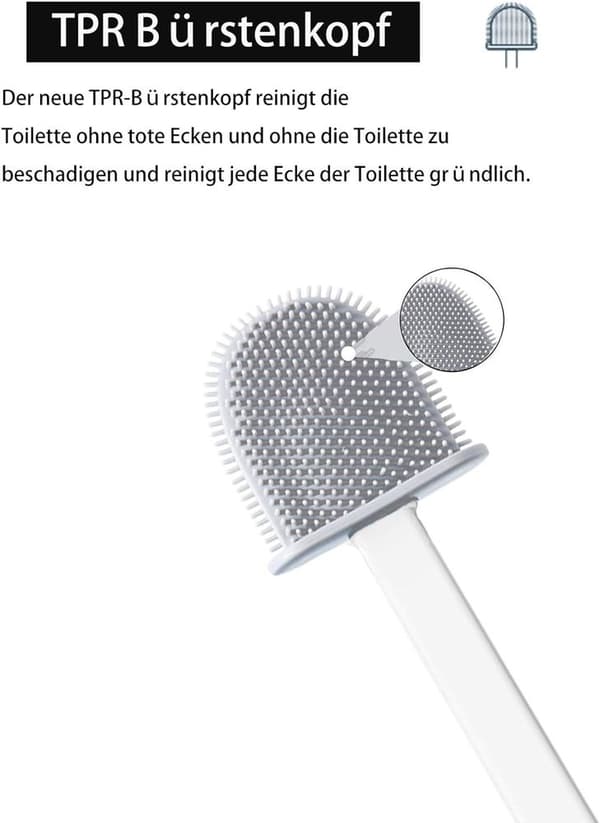 Silikoninen WC-harja