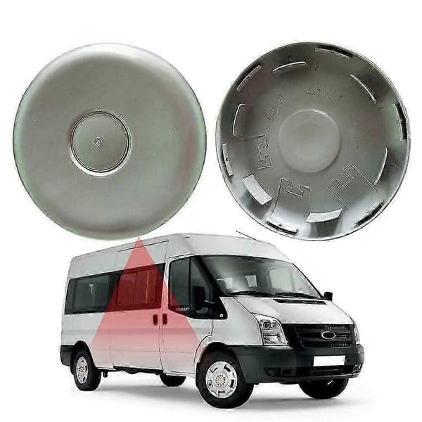 2 stk. til Ford Transit Mk6 Mk7 Mk8 forreste hjulkapsler dobbelte baghjul 2 2
