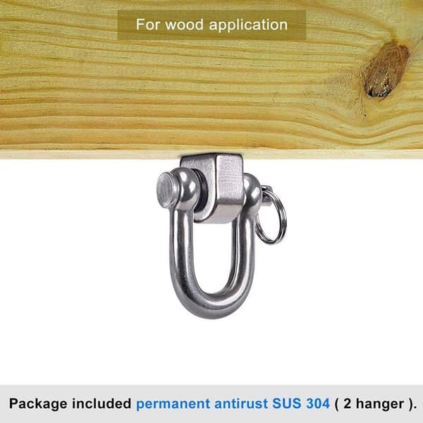 180° Rotating Screw Set Holder Hammock Hook