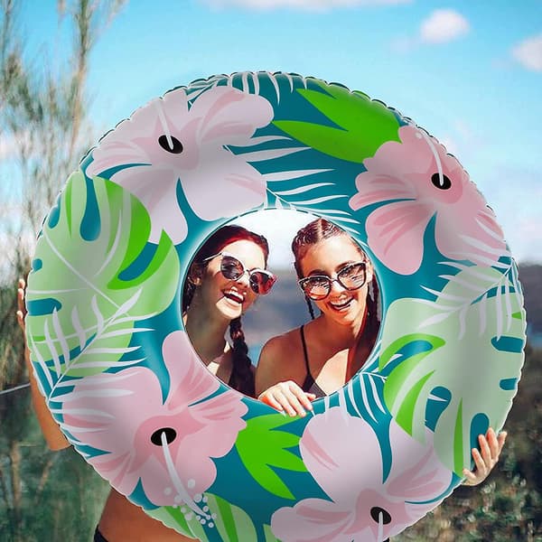 Uppblåsbara Poolflottar, Badringar, Uppblåsbara Poolflottar För Barn Vuxna 36'' Poolrörleksaker För Sommarstrand Vattenflottfest, Simbassäng,