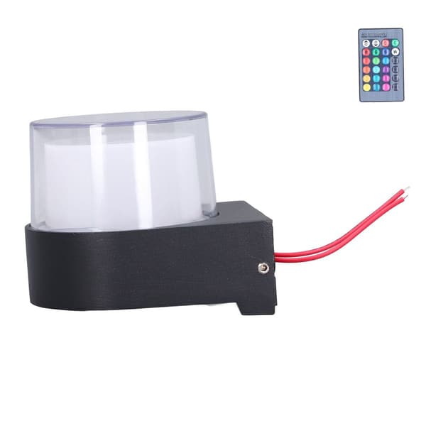 Outdoor Wall Lamp 5W RGB Remote Control LED Waterproof KLB