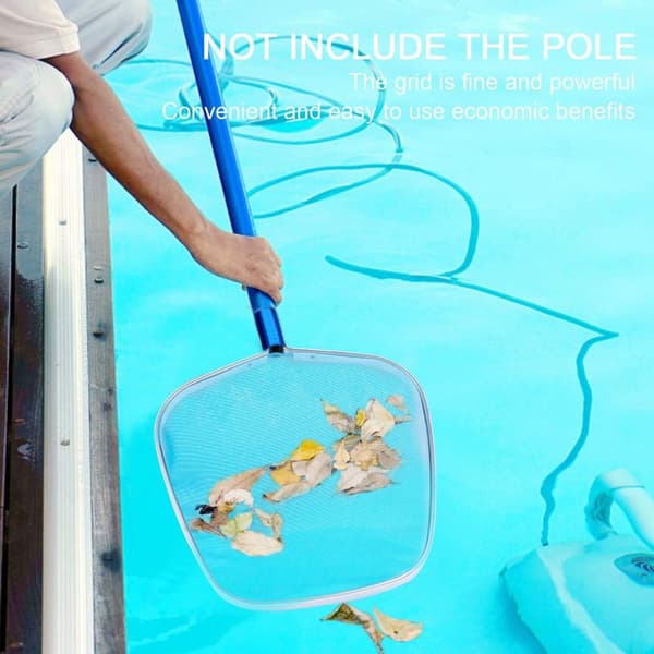 Fint netpoolnet, robust løvskimmer - professionel pool
