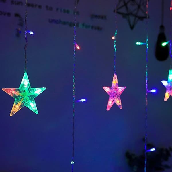 LED-lyskæde lysnet indendørs udendørs have julelyskæder KLB