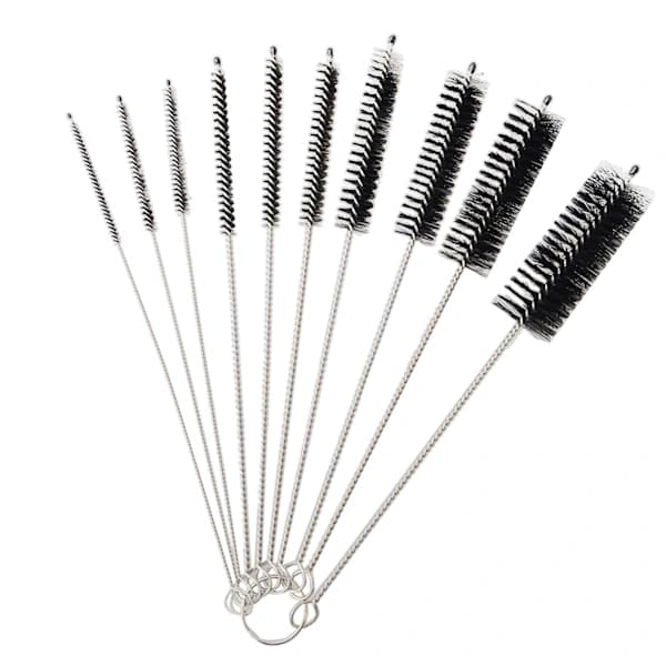 10 Pieces Practical Nozzle Brushes Bottle Brush Tube Brush