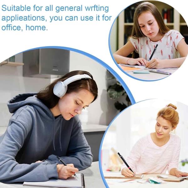 Mechanical Pencil Set, 0.3 0.5 0.7 0.9mm HB Mechanical Pencil Automatic Pencil Lead Pencil Architecture Drafting Pencil with Eraser Lead