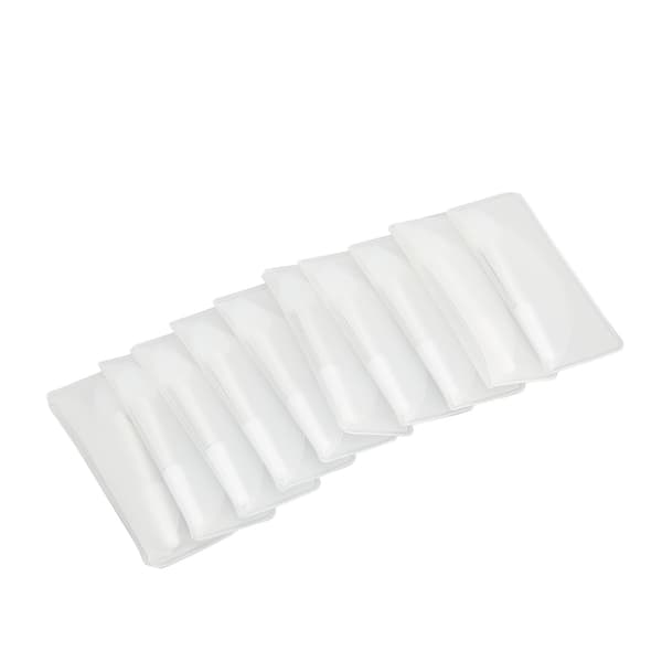 10 st Mini Silicone Makeup Brush Heart Shaped Portable Lip Mask Eyeshadow Applicators