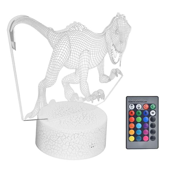 RGB Dimmable Night Light with 16 Colors, 4 Modes, Touch Table Lamp KLB