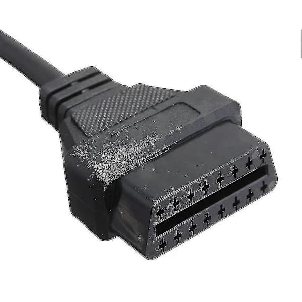 22-pinners OBD1 til 16-pinners OBD2-omformerkabel for Toyota diagnostisk skanner