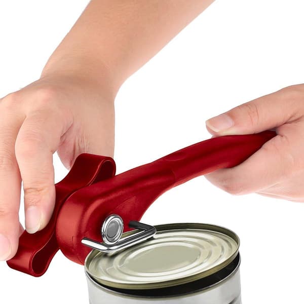 Sikker dåseåbner, ergonomisk KLB i rustfrit stål