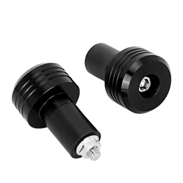 Motorcykel Styrgreb Ende Aluminiumpropper Moto Slider Tilbehør (Sort)