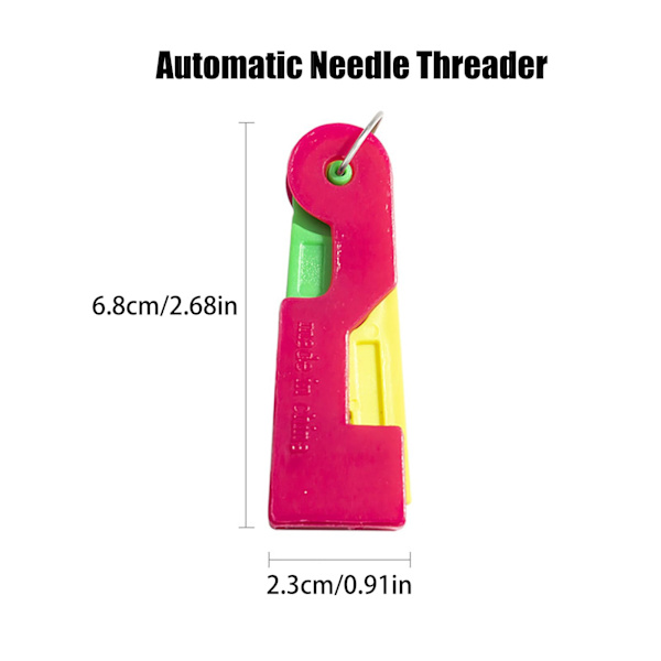 Automatic Needle Threader for Hand Sewing & Cross Stitch, Universal Compatibility Across Various Sewing Machines (3)