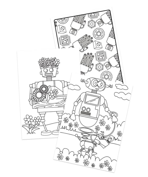 Malebok Roboter FSC®