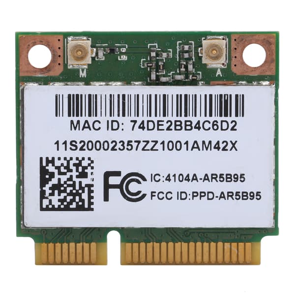 Trådlöst nätverkskort för HP-dator 150 Mbps 802.11B G/N Half Mini PCI-E-adapter AR5B95