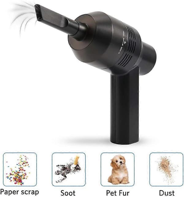 Innovative Portable Vacuum Cleaner, Rechargeable Computer Cleaner for Versatile Cleaning Needs