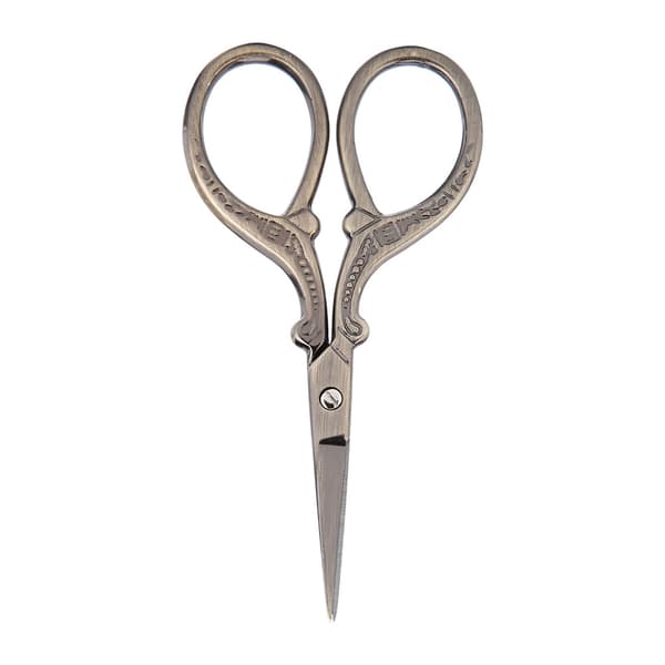 DIY Cross Stitch Antique Sewing Scissors Embroidery Tool Small Scissors (Bronze)