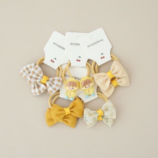 {xjxj} 10 stk. Elastisk gummibånd Hårbånd Bowknot 9 9