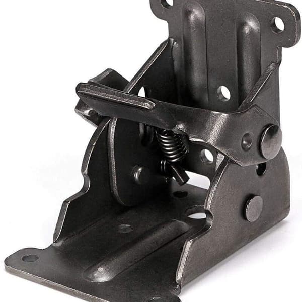 90 Degree Self-Locking Folding Hinges, Foldable Brackets, Lockable KLB