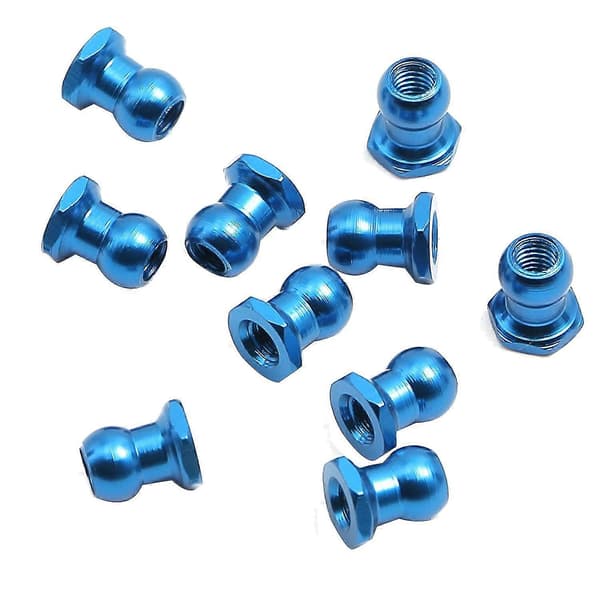 Muttere X 10 stk. reservedeler for Mini 4WD-bil