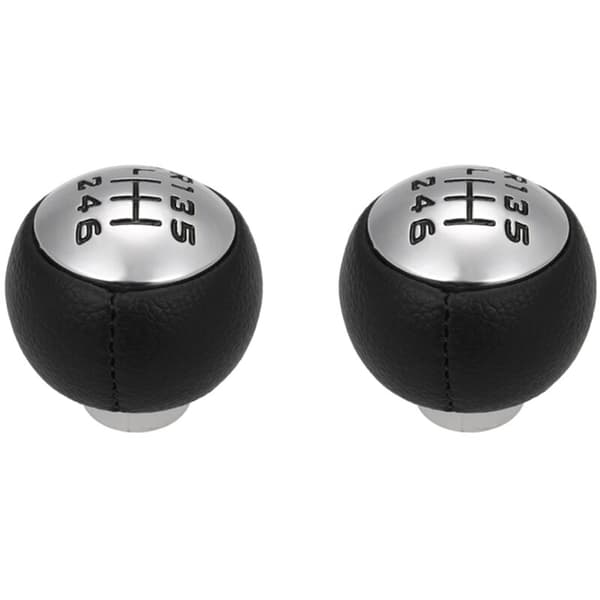 2X 6-speed Gear Shift Knob for 307 3008 407 5008 807 Partner B9 Tepee C3 A51 C4 C8 Berlingo