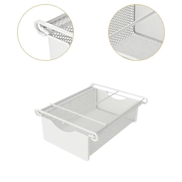 Pull-out Mesh Metal Desk Drawer for Office and Home Organization