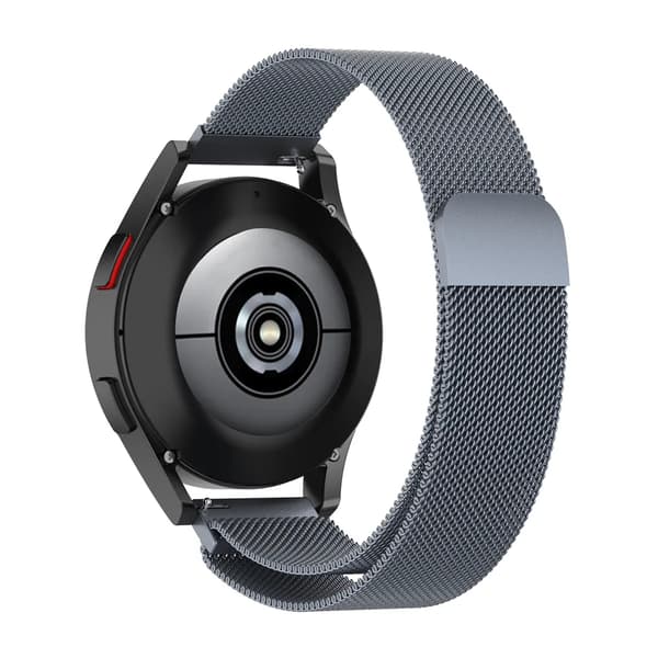 Urrem (20 mm) til Samsung Galaxy Watch 4 40 mm/ 42 mm mørkegrå