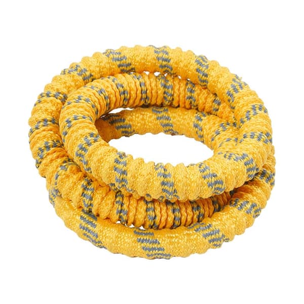 Exercise Ring for Abdominal Exercises with Soft Padding 1500 g Two-tone Yellow and Grey Pattern Soft Exercise Equipment for Children Practical Storage