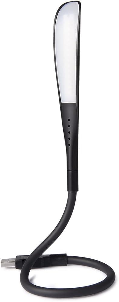 Dæmpbar USB-lampe Læselampe med 3 lysstyrkeniveauer og trykknap til bærbar computer_yux