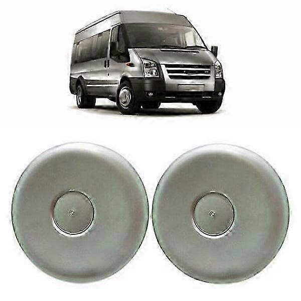 2 stk. til Ford Transit Mk6 Mk7 Mk8 forreste hjulkapsler dobbelte baghjul 2 2