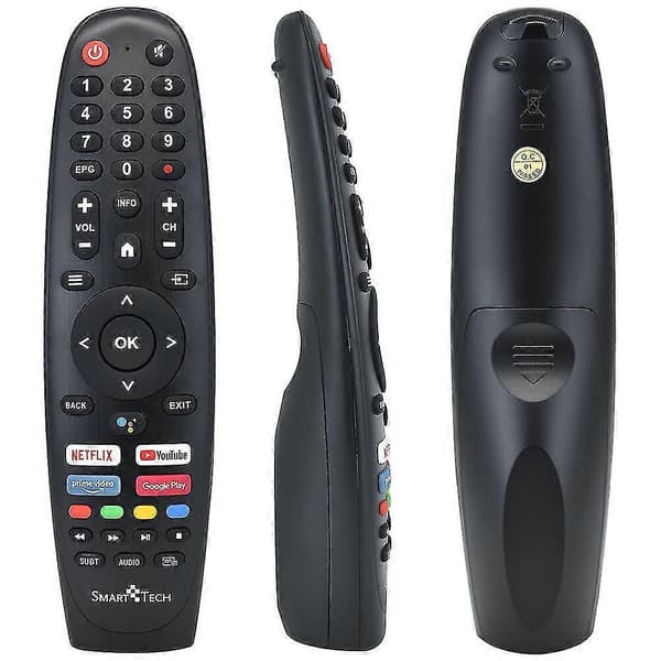 2024 B0btdxpw38 Fjernkontroll for Smart Tech Jvc Stemmeassistent TV