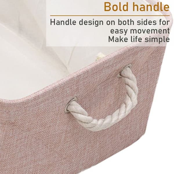 Storage Baskets - Decorative Baskets, Storage Box, Cubes, Pink