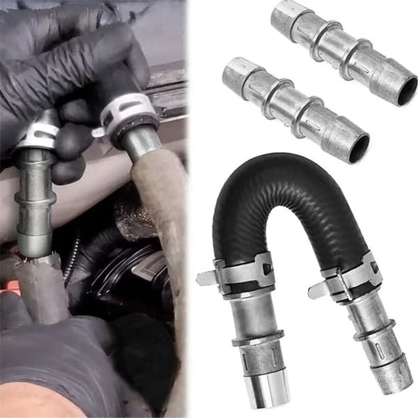 Upgrade Aluminum Heater Core Bypass Pipe Kit, U for 626-001