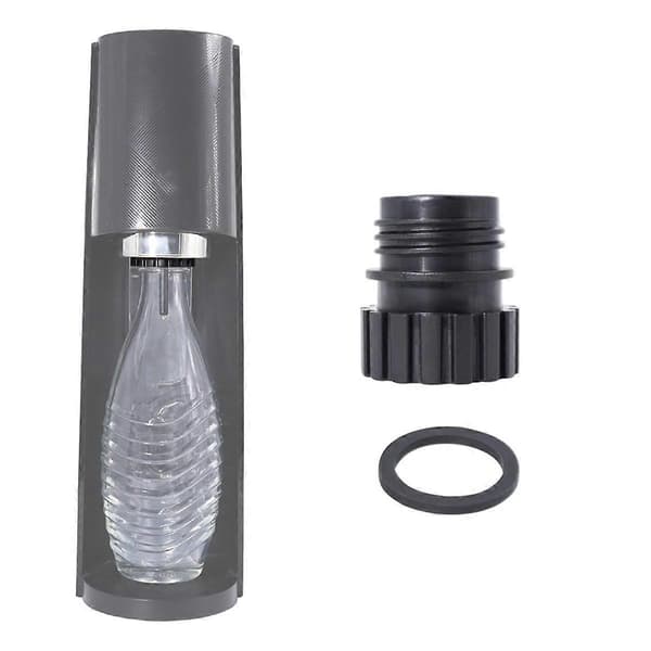Soodapulloadapteri Terra Soda Steam Makerille ja Sodastreamsin lasipullolle 0.7L, lasipullot Qui