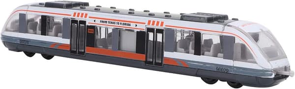Legetøjstog Simulering Metro Model Legering Glidende Trykstøbt Metal Køretøj