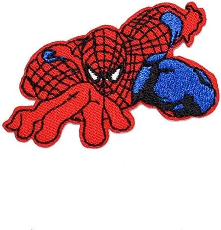 Strygemærke 15 stk. Strygemærker Spider Man Broderede lapper