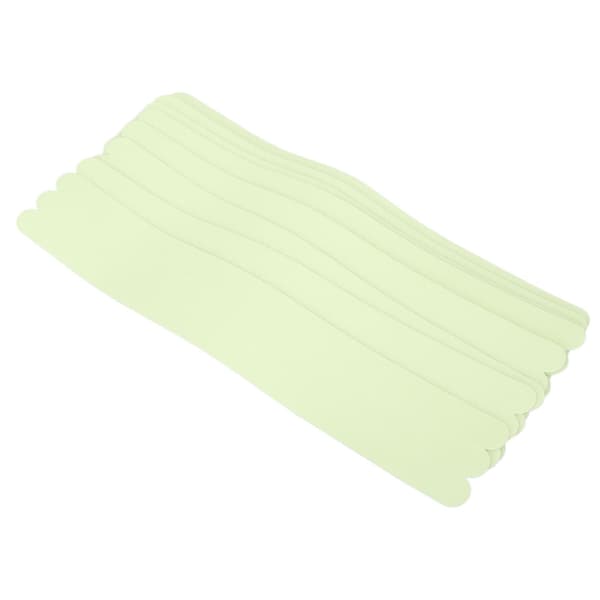 24 st Halkskyddstejp 2x38cm Grön Fluorescerande Utomhus Halkfri Tejp för Trappor YMMR)