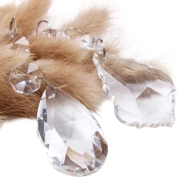 Chandelier Prisms Hanging Clear Crystal Teardrop Crystal